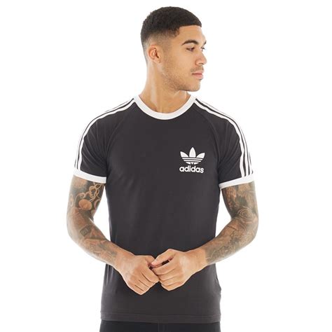 adidas t shirt zwart heren|T.